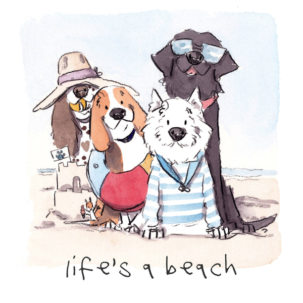 Life's a Beach, 8 X 10 giclee print, £35