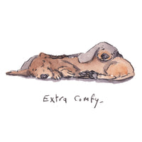 Extra Comfy, 8 x 10 inch giclee print