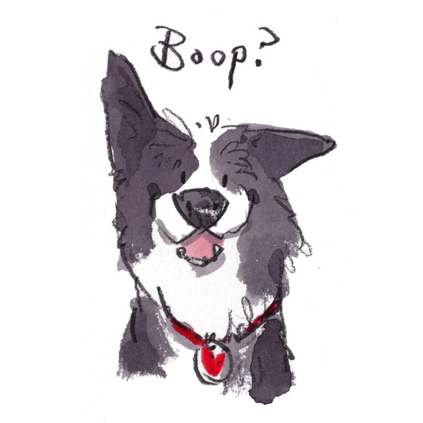 Boop?, 8 X 10 inch giclee print, £35