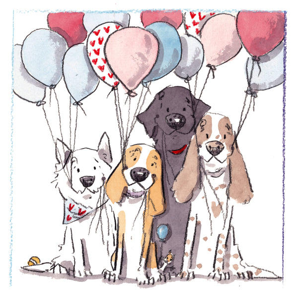 The Love Collection, greetings cards, set of 6