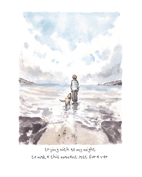 Moment last forever, 8 X 10 inch giclee print, £35
