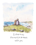 My favourite dreams, 8 X 10 inch giclee print, £35