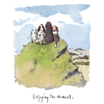 Enjoying the Moment, 8 x 10 inch giclee print