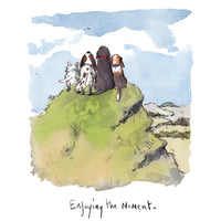 Enjoying the Moment, 8 x 10 inch giclee print