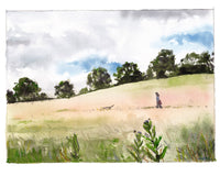 Walking, 10 x 8 giclee print, £35