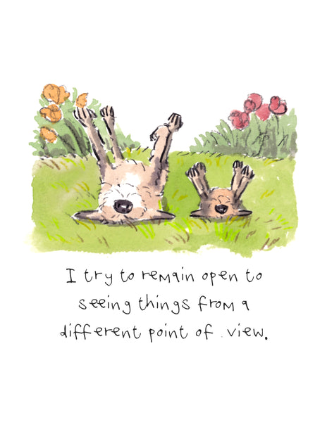 Different Point of View, 8 x 10 inch giclee print. £35